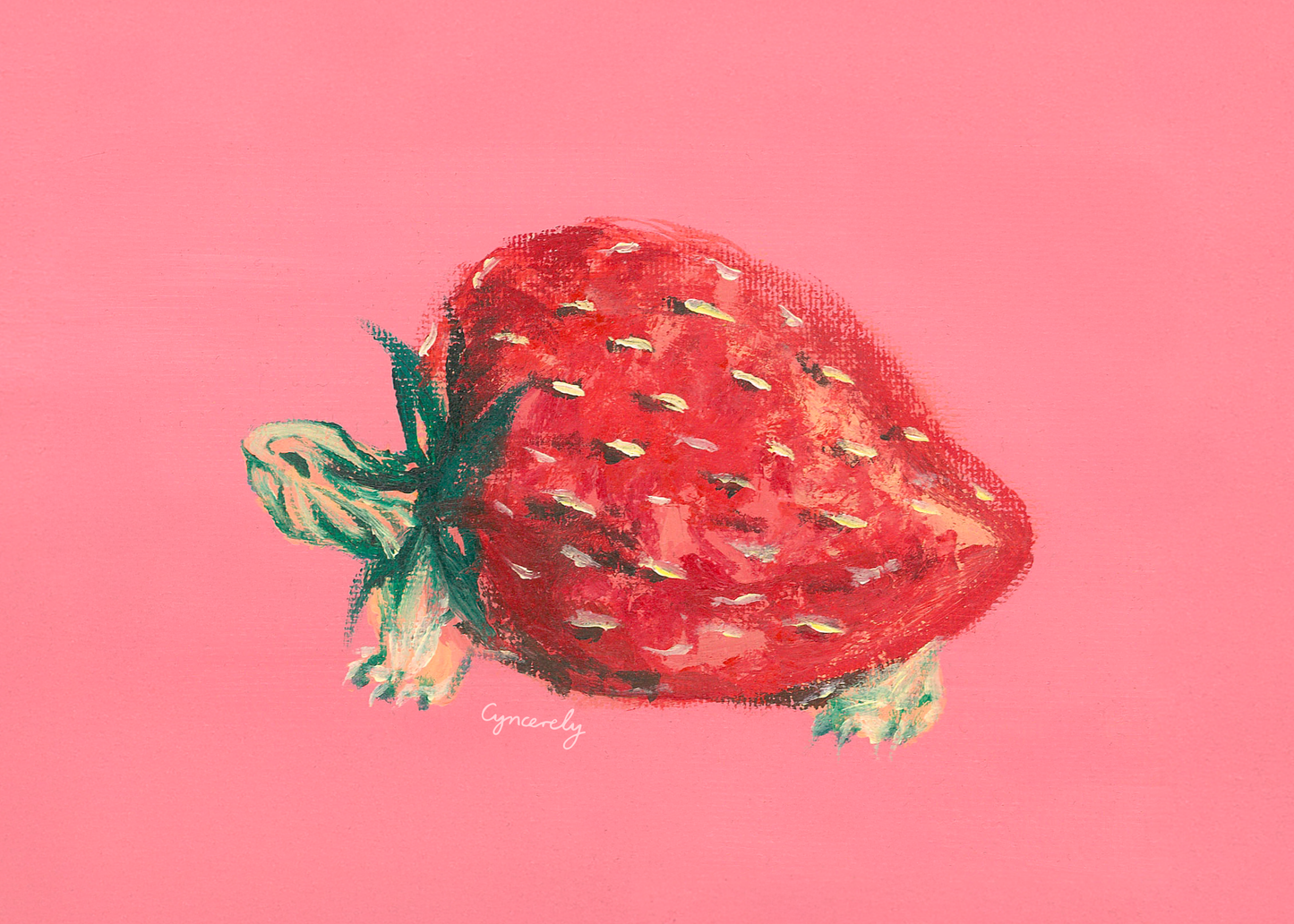 Strawberry Turtle Print
