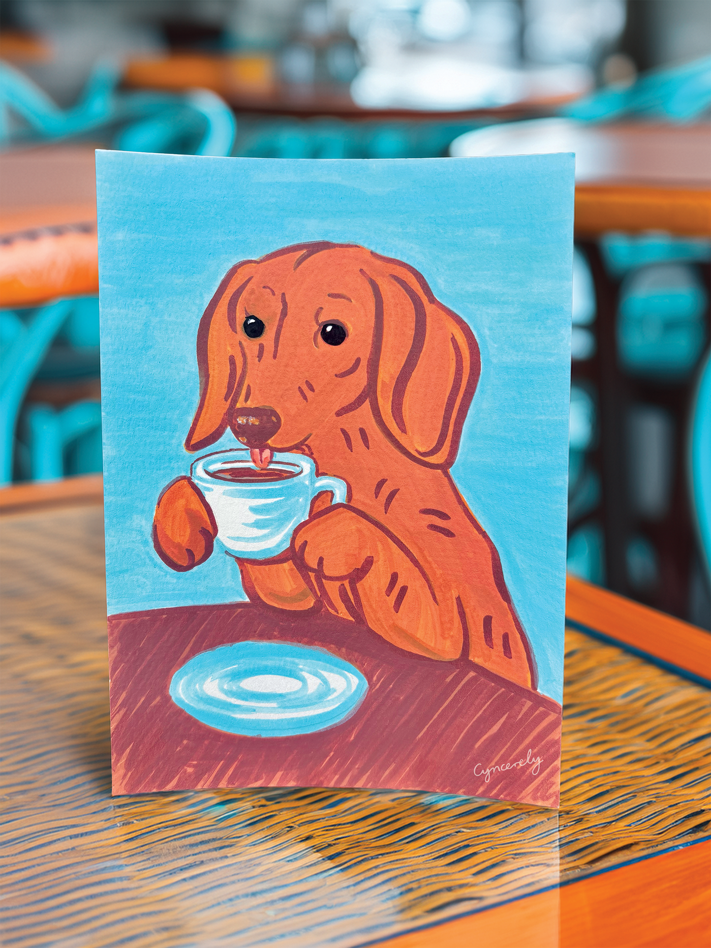 Puppucino Party Print
